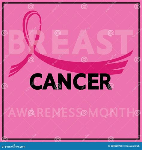 Breast Cancer Awareness Banner Stock Vector Illustration Of Month