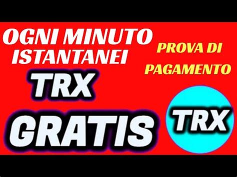 COME GUADAGNARE CRYPTO GRATIS 2021TRX TRON OGNI MINUTOPROVA DI