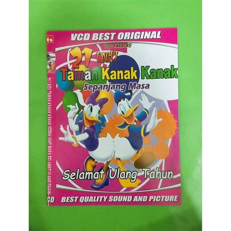 Jual KASET VIDEO PROMOO VCD LAGU ANAK ANAK KARAOKE SELAMAT ULANG TAHUN