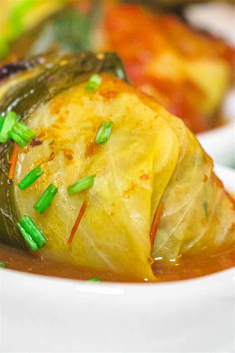 Easy Stuffed Cabbage Rolls Recipe Low Carb No Carb