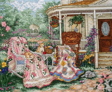 Exquisite Finished Completed Counted Cross Stitch Picture Purr Fect