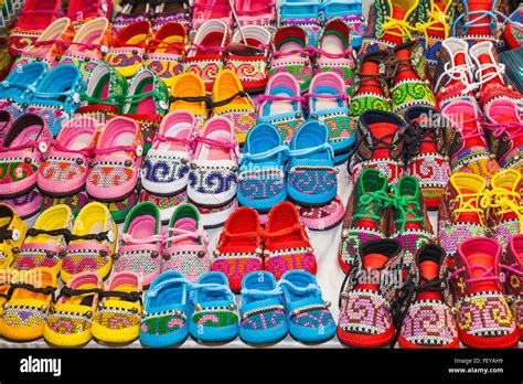 Bangkok Thailand Chatuchak Market Shoes Hi Res Stock Photography And