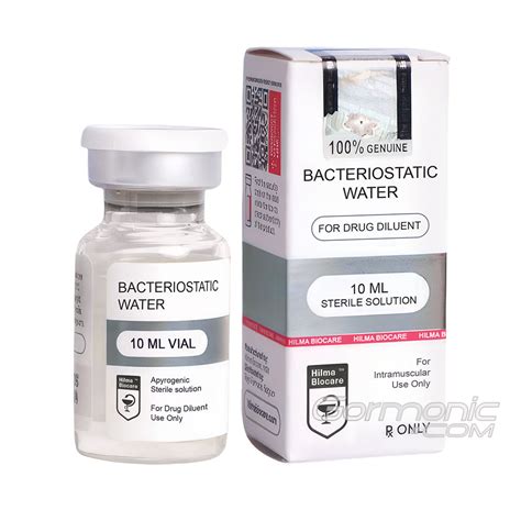 Buy Bacteriostatic Water Vial Ml Hilma Biocare Original For