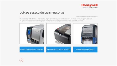 PDF GUÍA DE SELECCIÓN DE IMPRESORAS De escritorio industriales o