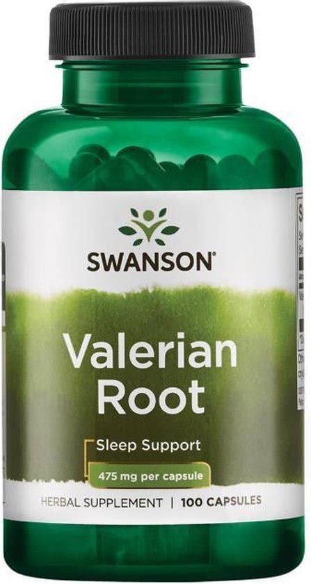 Supplementen Valerian Mg Vegan Capsules Swanson Bol