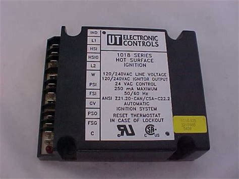 Series Hot Surface Ignition Wiring Diagram