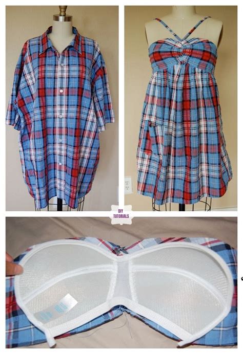 Repurpose Old Shirts into tops | Repurposed clothing, Diy sewing ...