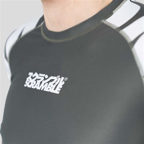 Green Scramble Baka Rash Guard From Made4fighters