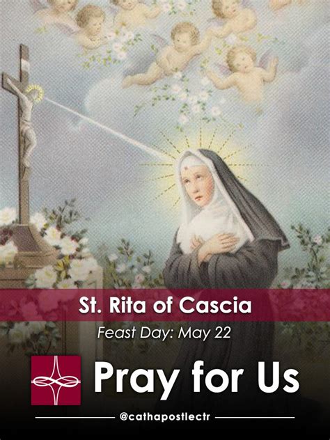 St. Rita of Cascia — Catholic Apostolate Center Feast Days