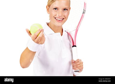 Shes Got What It Takes To Be A Tennis Pro Portrait Of A Beautiful