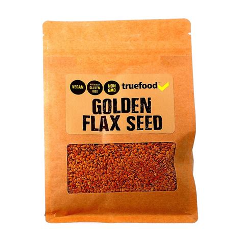 True Food Golden Flax Seeds G The Munching Mongoose