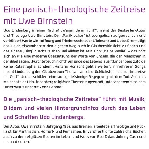 Alles Klar Udo Lindenberg Evangelisch Freikirchliche Gemeinde