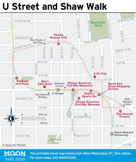 Self Guided Walk In Washington Dc U Street Shaw And Logan Circle