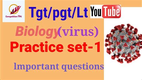 Tgt Pgt Lt Biology Virus Practice Set Tgt Biology Practice Set Pgt