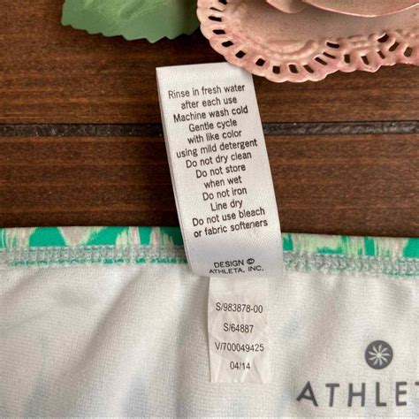 Athleta Kamala Catalina Green Bikini Bottoms Small Gem