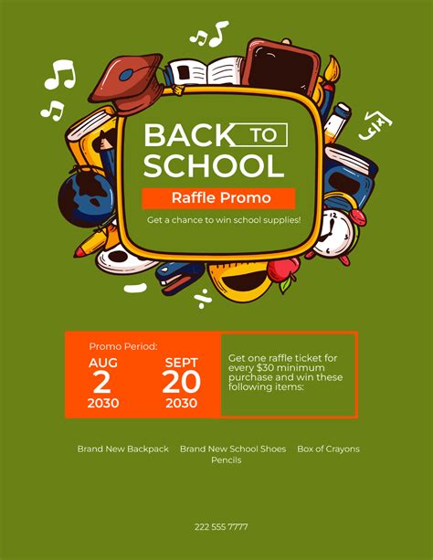 Free Back To School Flyer 2024 Templates And Examples Edit Online