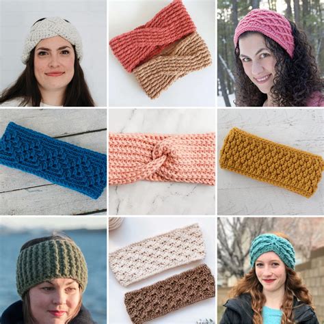 Free Crochet Ear Warmer Headband With Flower Pattern Best Flower Site