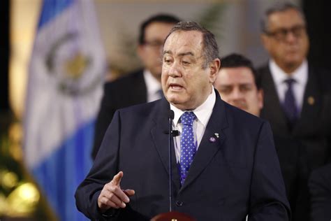 Eeuu Sanciona Al Expresidente De Guatemala Alejandro Giammattei Y Lo