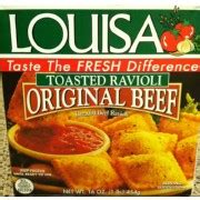 Louisa Toasted Ravioli Original Beef Calories Nutrition Analysis