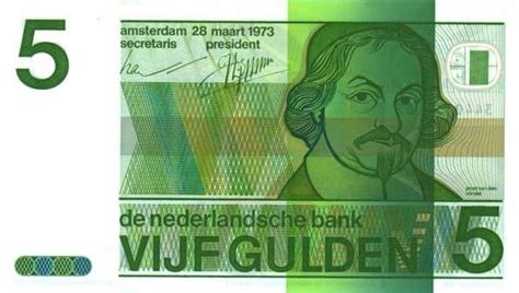 Billete Gulden Vondel Ii Pa Ses Bajos Foronum