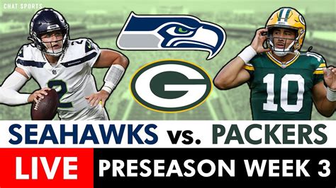 Seahawks Vs Packers Live Streaming Scoreboard Free Play By Play