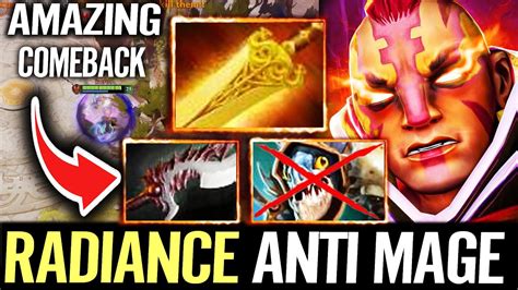 Turn The Tide Dramatically Anti Mage Imba Radiance Rat Dota 2