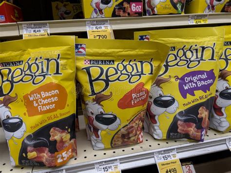 Seattle Wa Usa Circa December 2022 Close Up View Of Dog Treats For