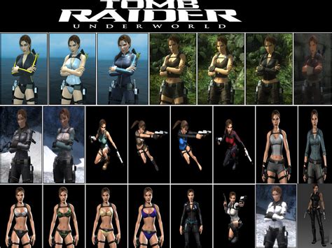 Tomb Raider Underworld Outfit Collection by Eddy7454 on DeviantArt