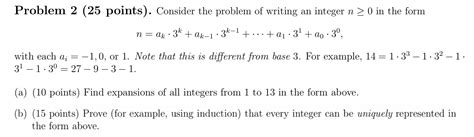 Solved Problem 2 25 Points Consider The Problem Of