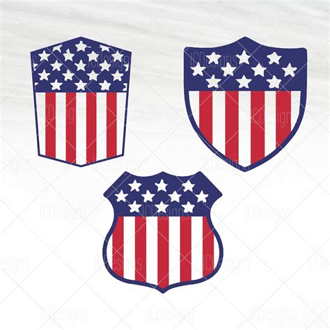 Usa Shield Svg Usa Badge Svg Usa American Flag Svg Svg Eps Png Vector