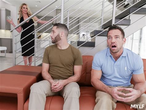 Two Huge Dicks For Hot Blonde MILF Phoenix Marie Photos