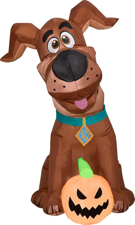 Gemmy 3 Airblown Scooby As Pirate Halloween Inflatable