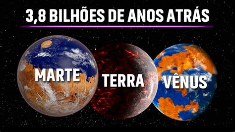 Como eram os Planetas há 3 8 Bilhões de Anos Atrás Como se formou a