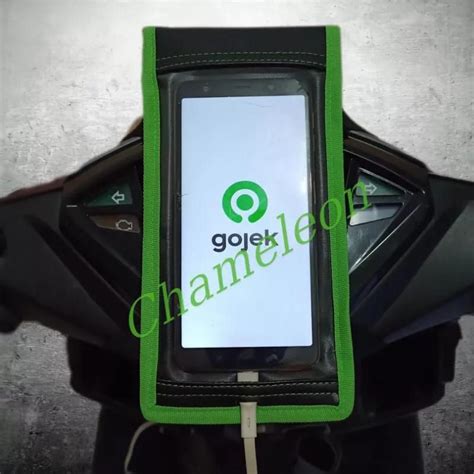 Jual Holder Hp Motor Gojek Grab Maxim Waterproof Anti Air Layar Sentuh