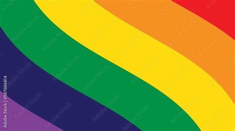 Lgbt Pride Month Background Vector Background With Lgbt Pride Flag