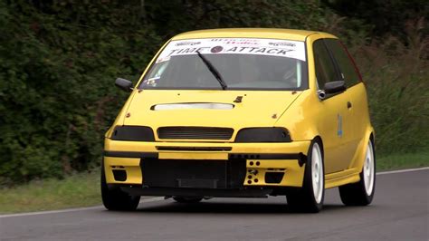 Fiat Punto Gt Turbo Proto Hillclimb Race On Board And Sound Youtube