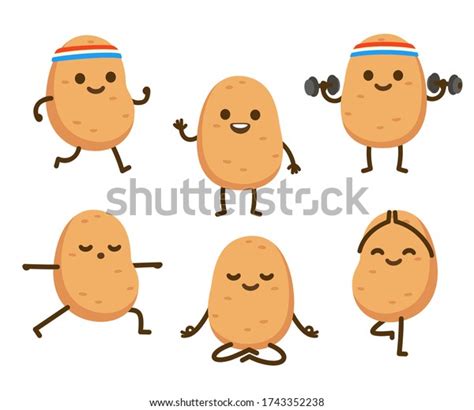 53,600 Cartoon potatoe 图片、库存照片和矢量图 | Shutterstock