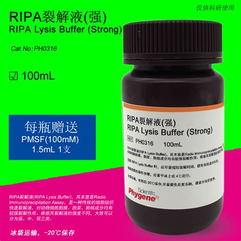 Ripa Ripa Lysis Buffer Ml Ph Phygene