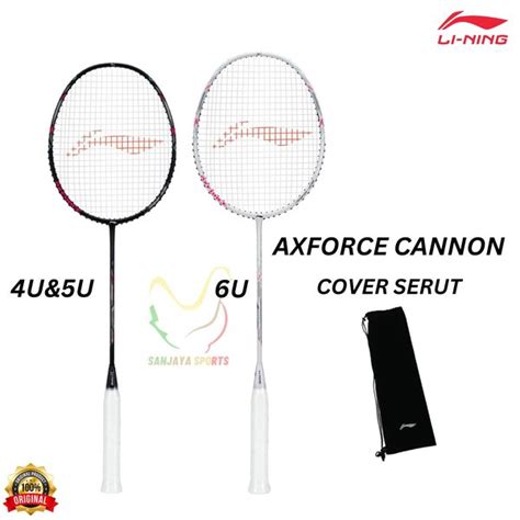 Jual Raket Badminton Bulutangkis Lining Axforce Cannon U U U