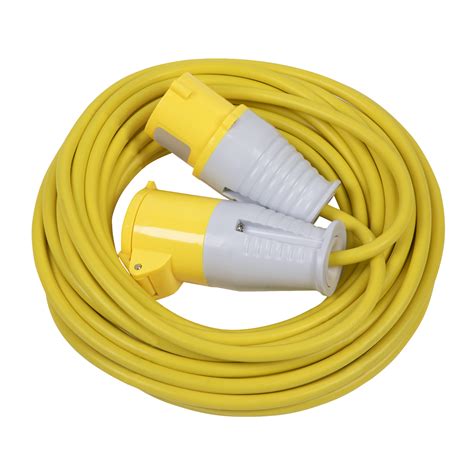 Extension Lead 14m 110v 16a 25mm Huttie