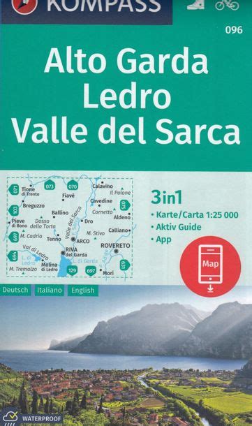 Alto Garda Ledro Mapa Wodoodporna Kompass Erli Pl