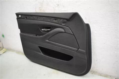 PANNEAU PORTIÈRES AVANT Gauche BMW 5er F11 Cuir Noir 459053 EUR 154 48