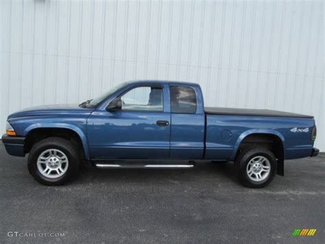 Atlantic Blue Pearl 2004 Dodge Dakota Sport Club Cab Exterior Photo 84180534