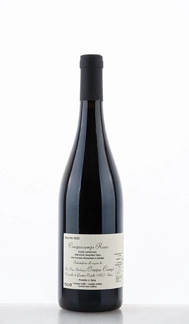 Cinque Campi CinqueCampi Rosso Frizzante Emilia Lambrusco IGT 2020