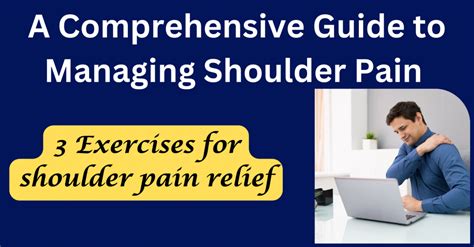 A Comprehensive Guide to Managing Shoulder Pain in Singapore