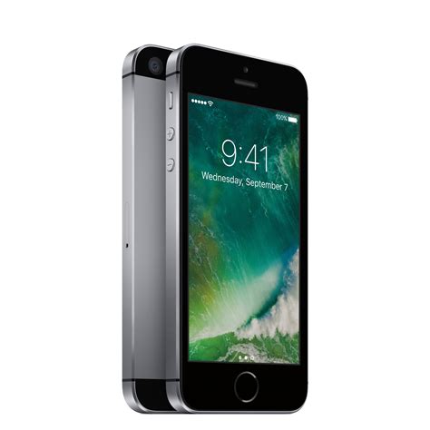 Straight Talk Apple iPhone SE, 32GB, Space Gray – Prepaid Smartphone