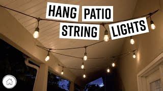 How To Hang String Lights From Porch Ceiling Shelly Lighting