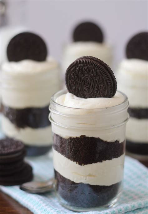 Vasitos de Oreo | Oreo parfait, Oreo recipes, Desserts
