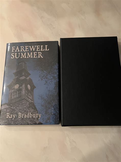 Farewell Summer By Bradbury Ray Fine Hardcover St Edition