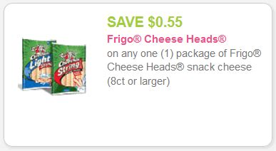 New Frigo Cheese Heads Coupon Kroger Sale Kroger Krazy